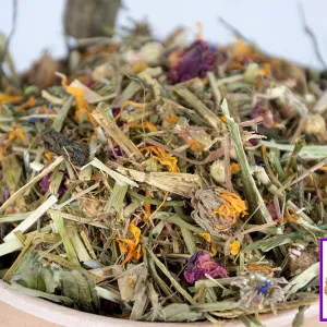 Piep! Bloemetjes salade