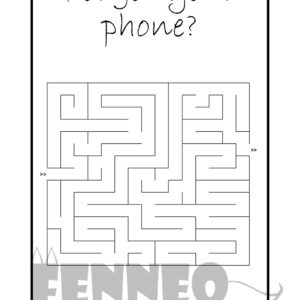 Digitale fotokaart WC-doolhof