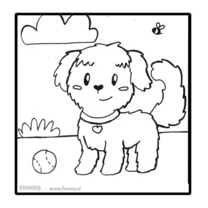 Colouring page Doodle